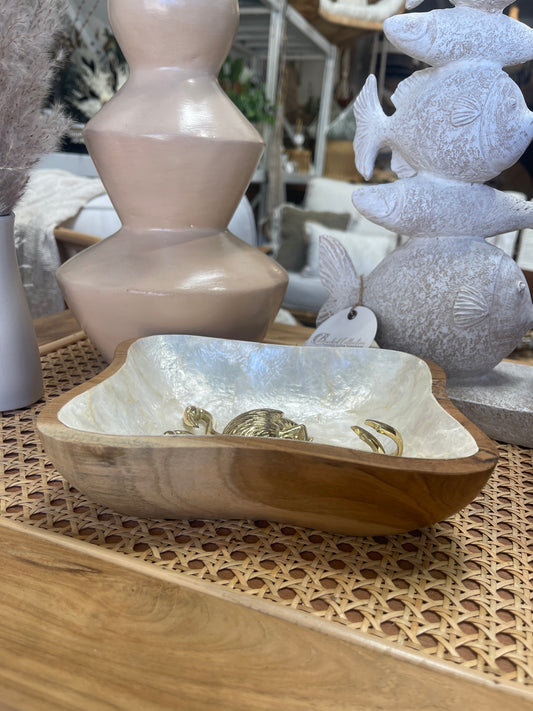 Capiz Shell Bowl