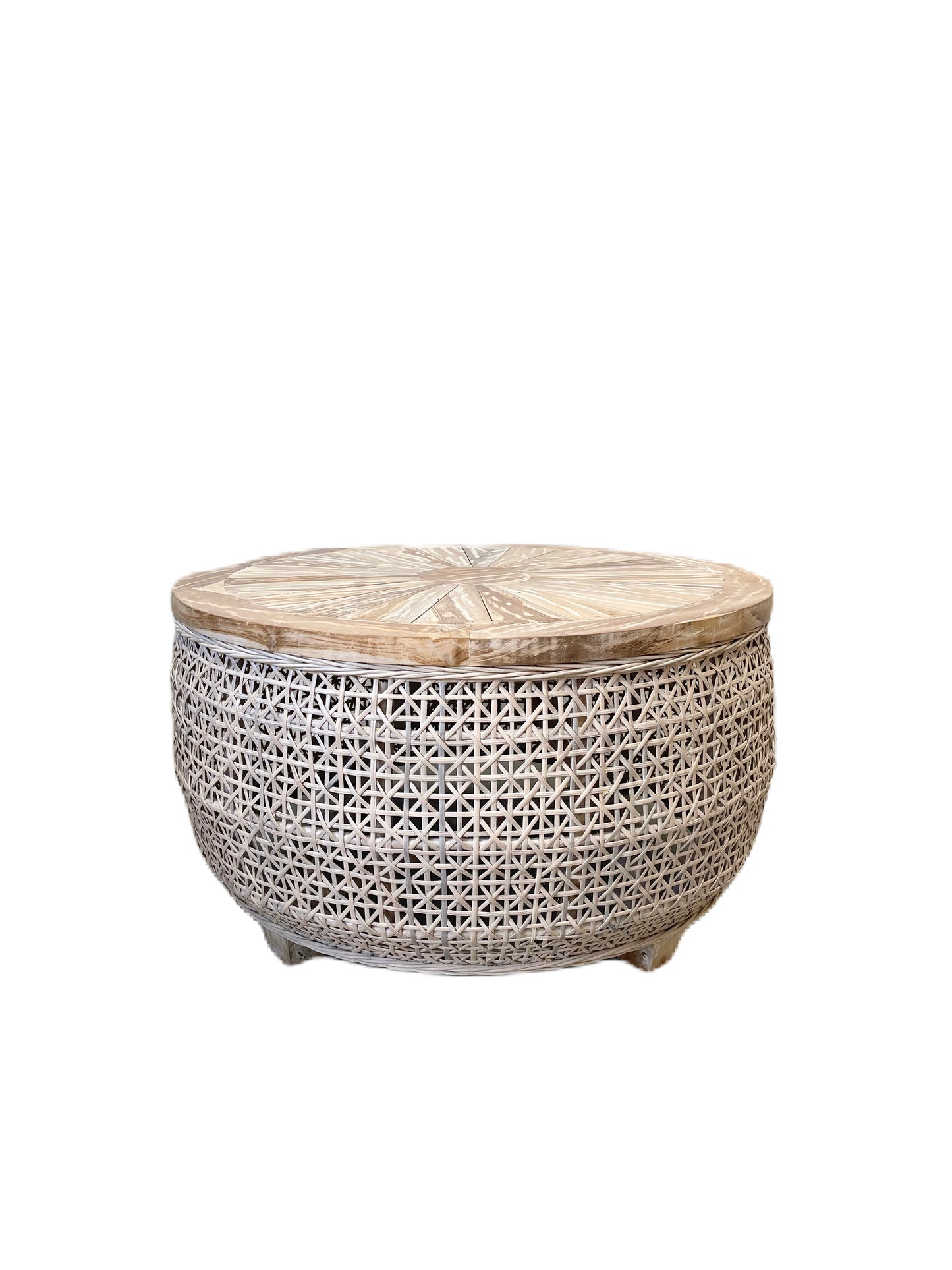 Basket Weave Coffee Table