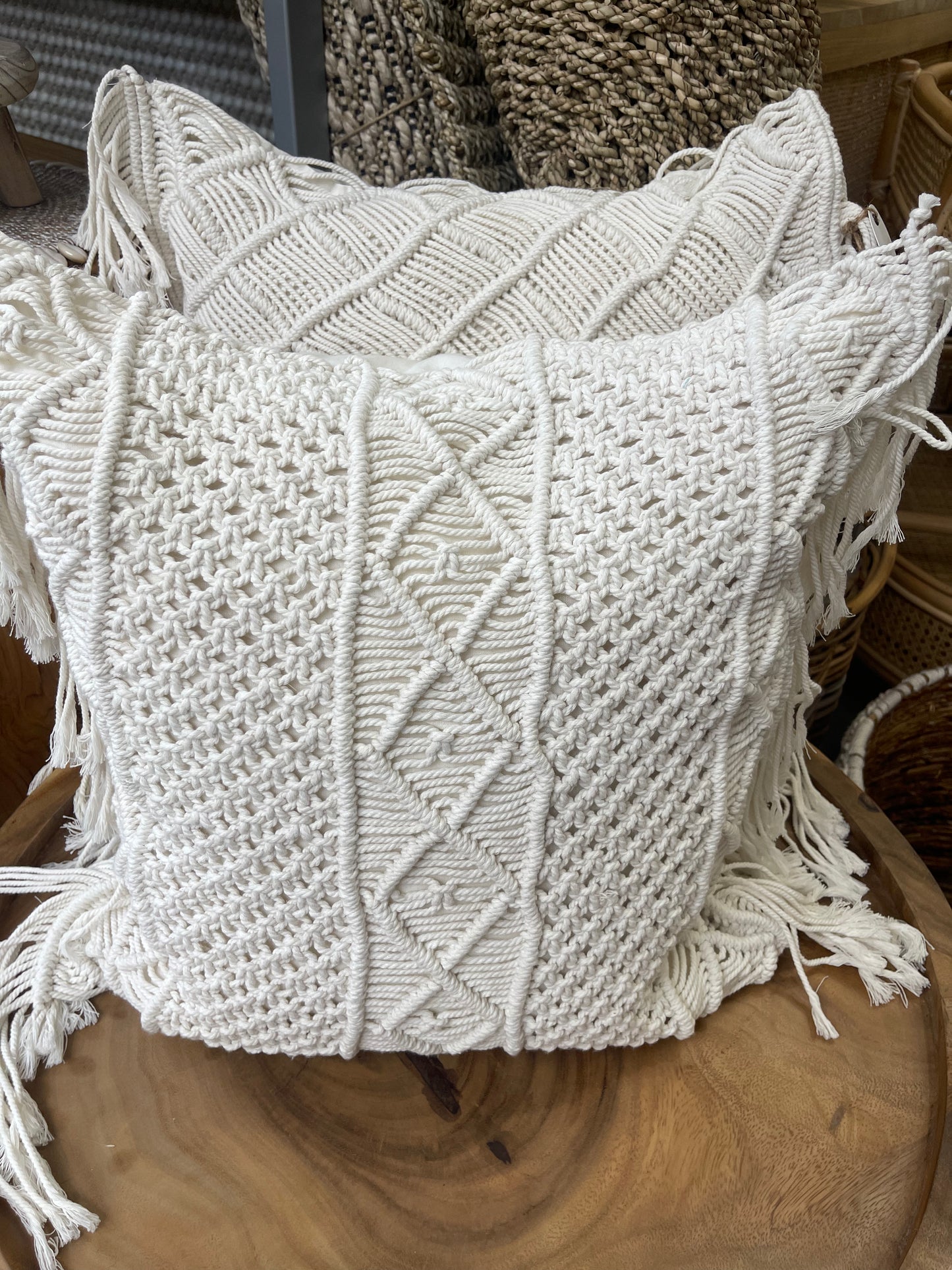 Macrame Cushion