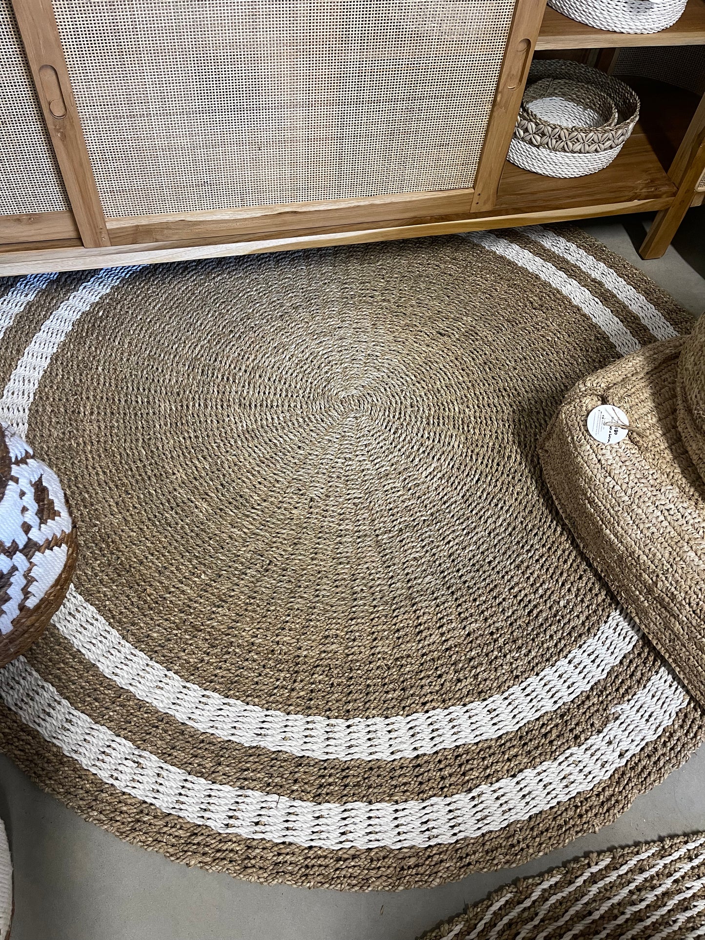 Round Seagrass Rug