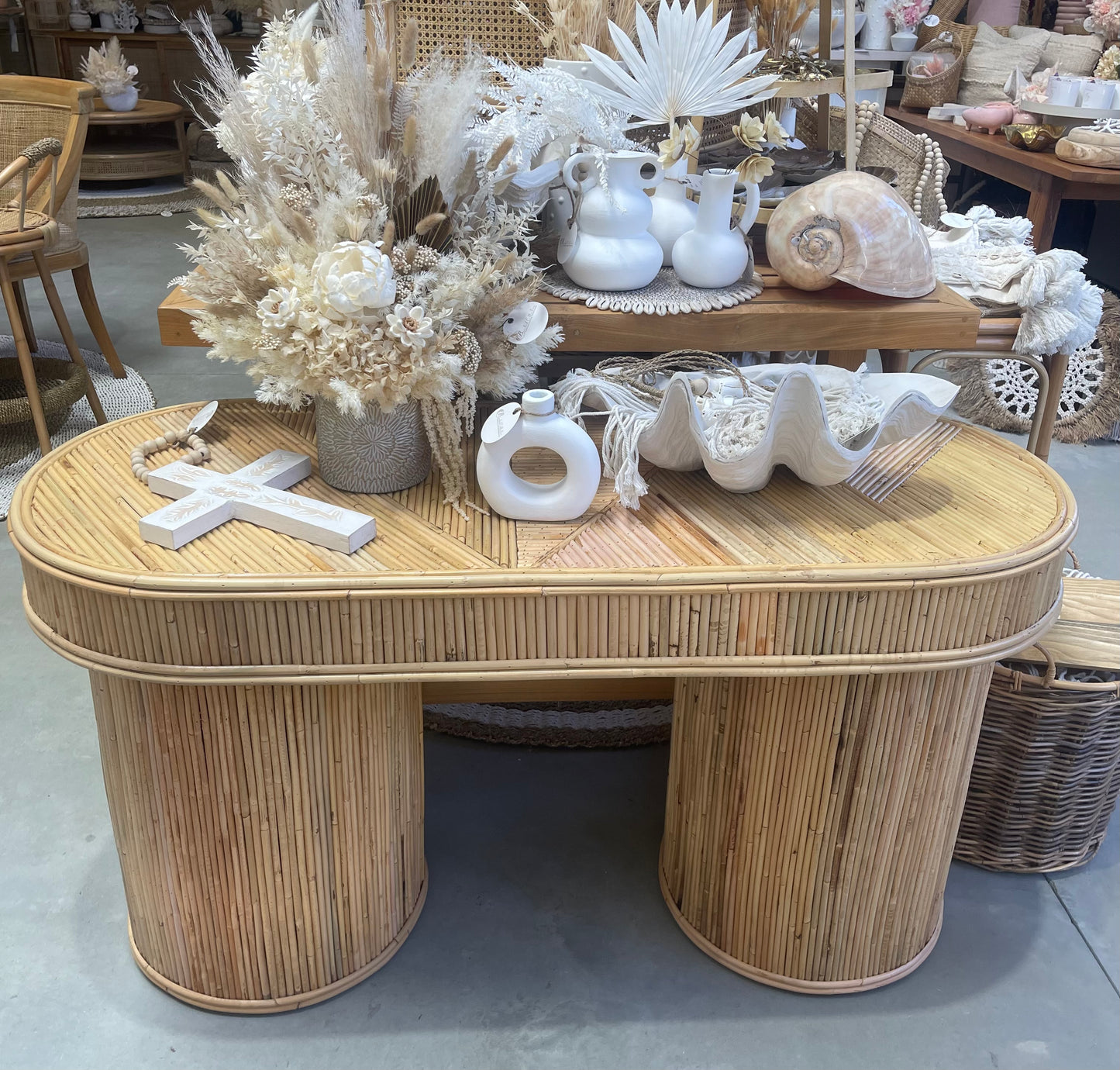 Luxe Boho Console Table